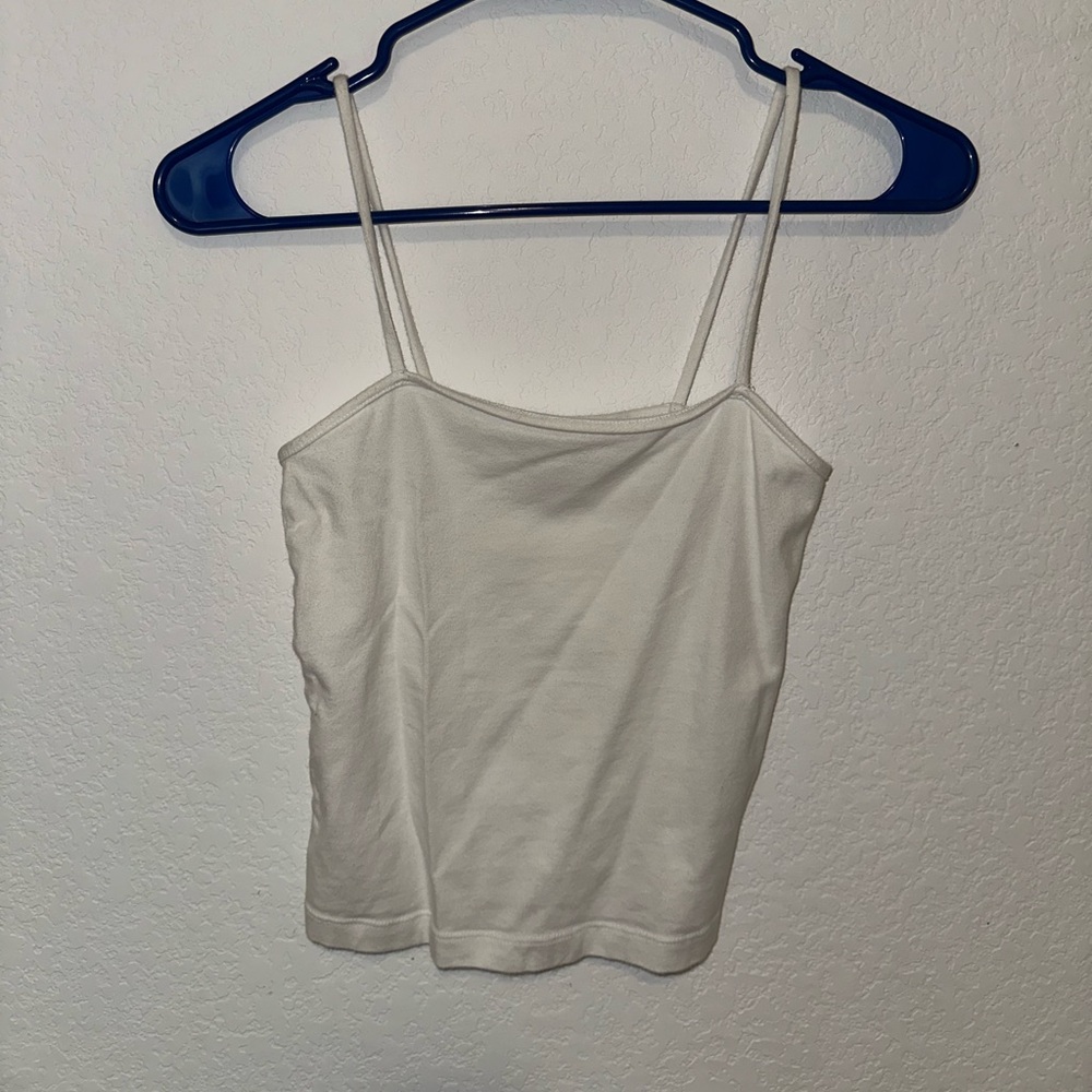 WHITE TANK TOP